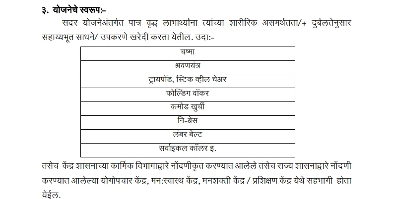 Mukhyamantri Vayoshri Yojna 2024
